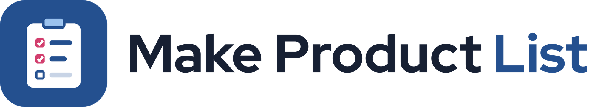Make Product List